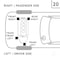 Anchor Industries Lexus V6 3.0 93-92/Toyota V6 3.0 03-92 Motor Mount, 8398 8398 - alternate 5